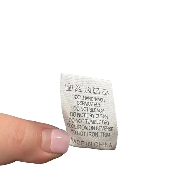 Chi Chi London Sheridan Dress Navy Blue Embroidered‎ Short Sleeve UK 12 US 8 - Picture 14 of 14